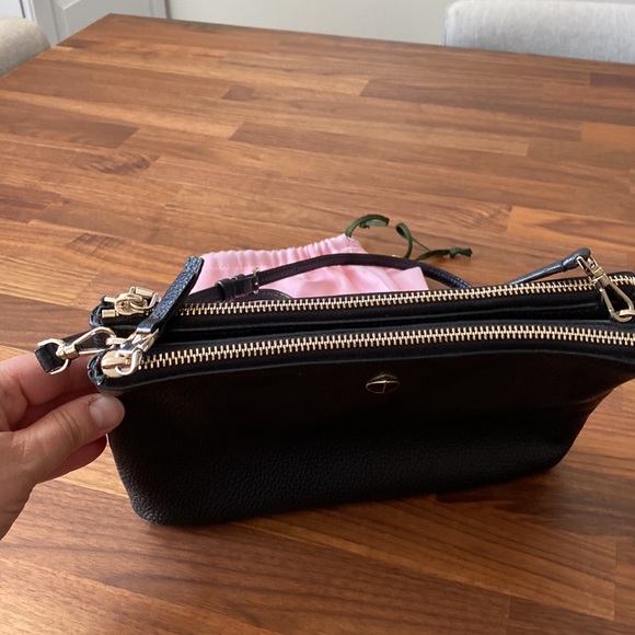 Kate Spade double zippers crossbody bag - Picture 2 of 6